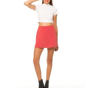 Nollie Coral Knit Mini Skirt